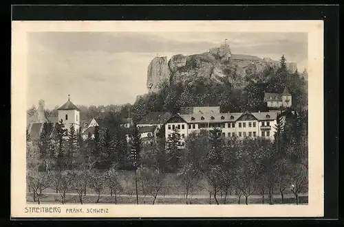 AK Streitberg / Fränk. Schweiz, Ortsansicht aus der Vogelschau