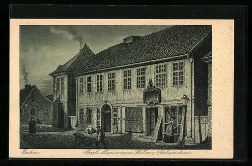 AK Eutin, Carl Maria von Webers Geburtshaus