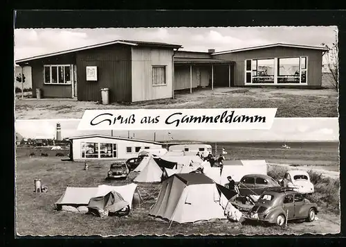 AK Falshöft / Ostsee, Campingplatz Gammeldamm