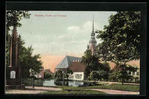 AK Itzehoe, Kirche und Denkmal