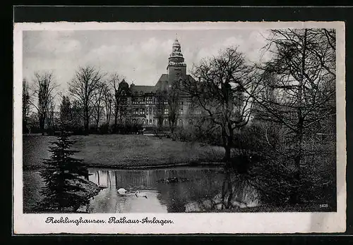 AK Recklinghausen, Rathaus-Anlagen