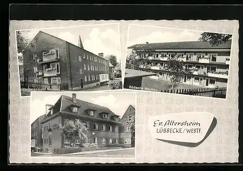 AK Lübbecke / Westf., Ev. Altersheim