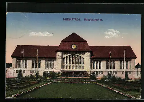 AK Darmstadt, Hauptbahnhof