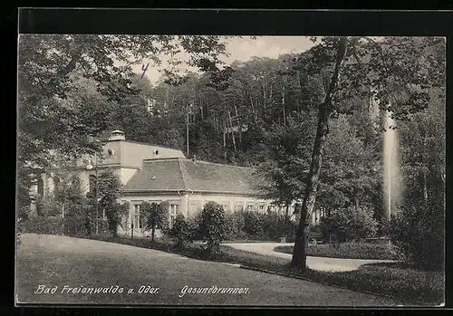 AK Bad Freienwalde / Oder, Gesundbrunnen