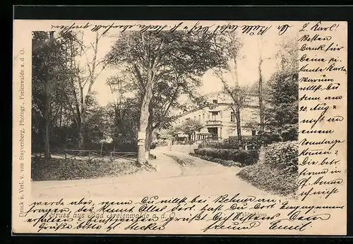 AK Bad Freienwalde / Oder, Waldschloss