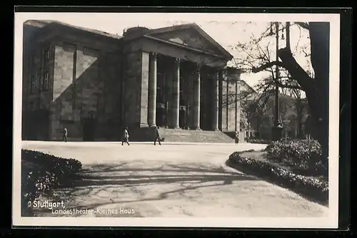 AK Stuttgart, das Kleine Haus des Landestheater