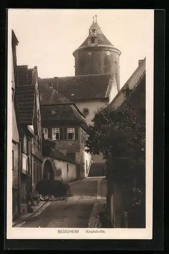 AK Besigheim, Blick in die Kirchstrasse