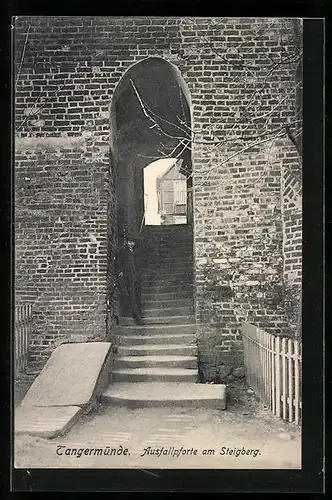 AK Tangermünde, Ausfallpforte am Steigberg