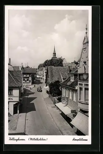 AK Kellinghusen in Holstein, Blick in die Hauptstrasse