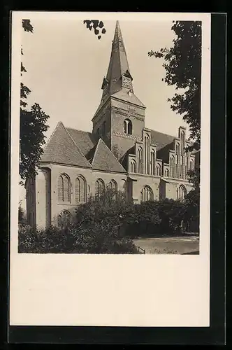 AK Salzwedel, Südwestansicht der Katharinenkirche