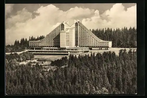 AK Oberhof in Thür., Interhotel Panorama, Aussenansicht