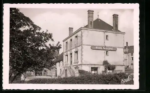 AK Arnac-la-Poste, Hotel Moderne