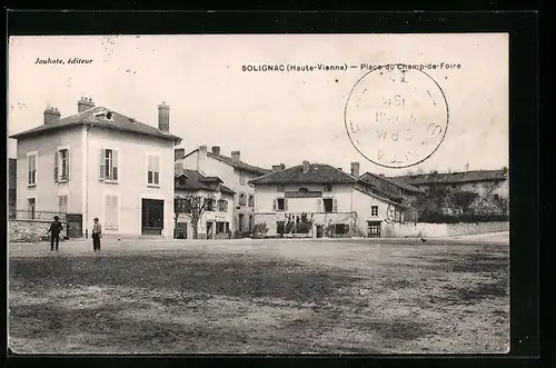 AK Solignac, Place du Champ-de-Foire