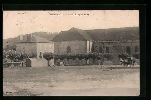 AK Solignac, Place du Champ de Foire