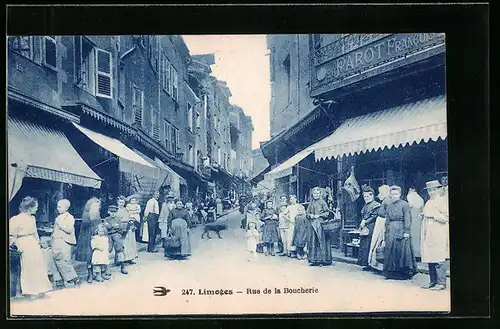 AK Limoges, Rue de la Boucherie