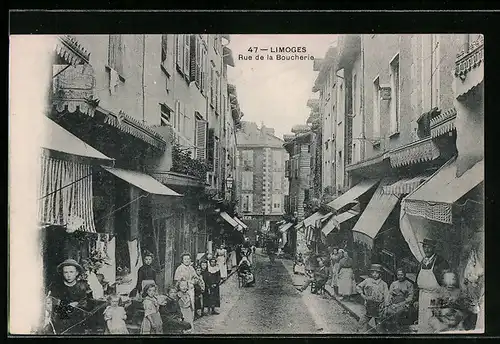 AK Limoges, Rue de la Boucherie