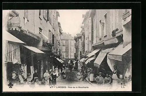 AK Limoges, Rue de la Boucherie