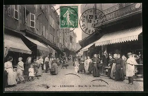 AK Limoges, Rue de la Boucherie