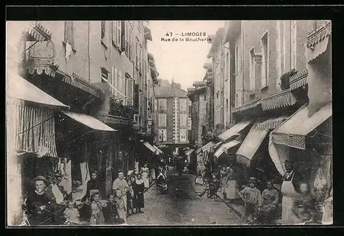 AK Limoges, Rue de la Boucherie