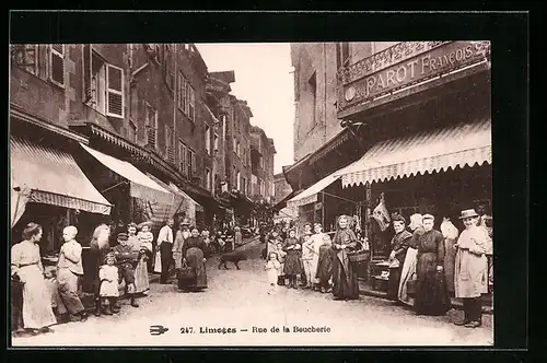 AK Limoges, Rue de la Boucherie