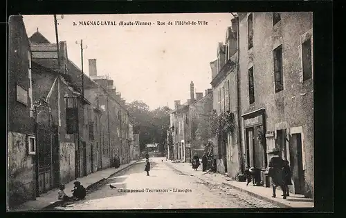 AK Magnac-Laval, Rue de l`Hotel-de-Ville