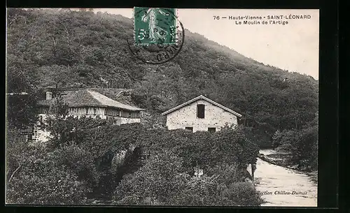 AK Saint-Léonard, Le Moulin de l`Artige