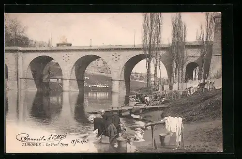 AK Limoges, Le Pont Neuf