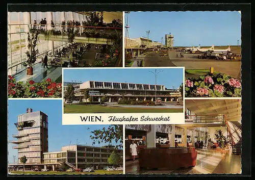 AK Wien, Flughafen Schwechat, Rollfeld