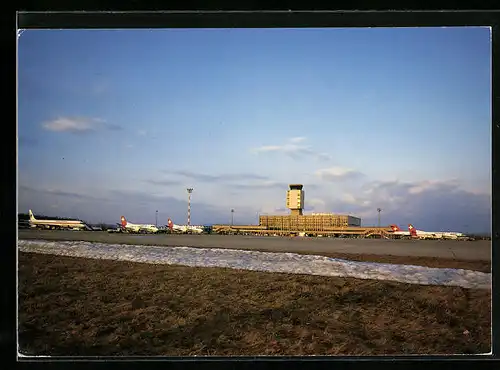 AK Basel-Mulhouse, Blick auf den Flughafen