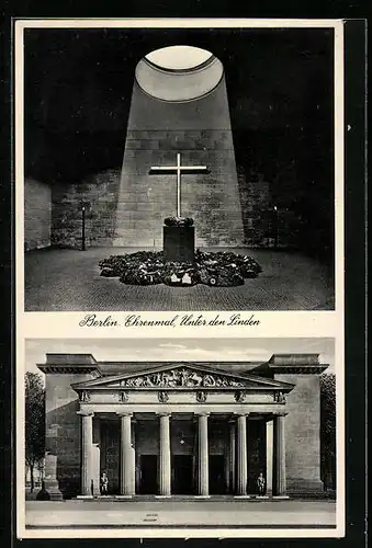 AK Berlin, Ehrenmal Unter den Linden