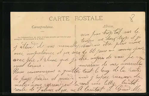 AK Aigueblanche, Vue générale