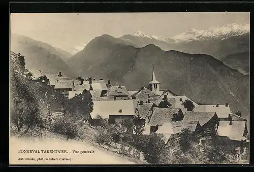 AK Bonneval-Tarentaise, Vue générale