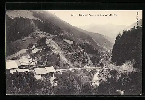 AK Belleville, Route des Arvse, Le Pont de Belleville