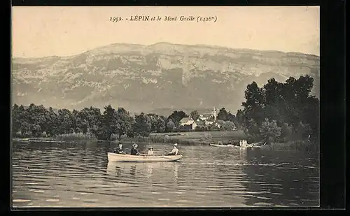 AK Lépin, Panorama et le Mont Grelle