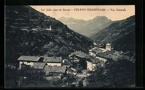 AK Ste-Foy-Tarentaise, Vue Générale