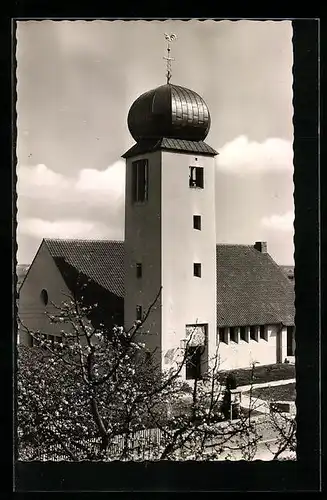 AK Aulendorf /Württ., Evangelische Kirche