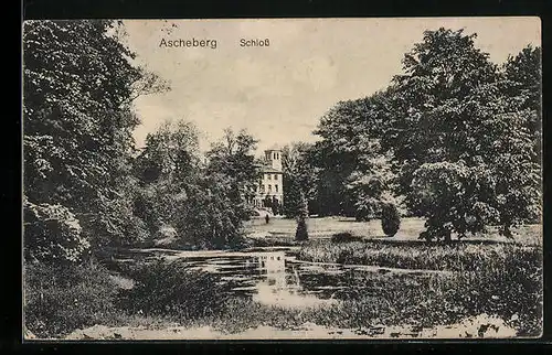 AK Ascheberg, Blick zum Schloss
