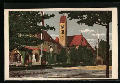 AK München-Schwabing, Krankenhaus