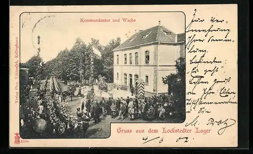 AK Lockstedt, Lockstedter Lager, Kommandantur und Wache