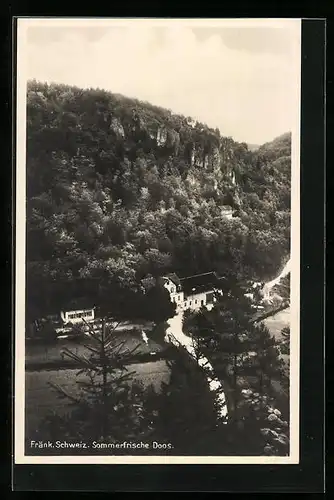 AK Doos i. Fränk. Schweiz, Blick auf die Sommerfrische