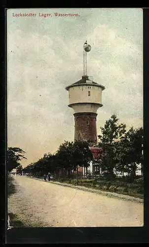 AK Lockstedt, der Wasserturm im Lager