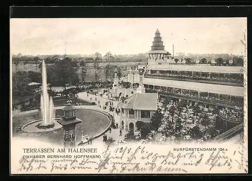 AK Halensee, Terrassen am Kurfürstendamm 124a
