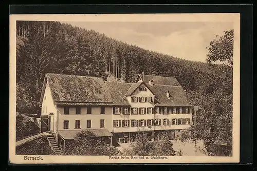 AK Berneck, Gasthof z. Waldhorn