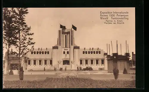AK Antwerpen, Exposition Internationale 1930, Pavillon du Brésil