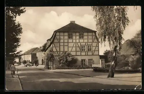 AK Treuenbrietzen, Blick in die Grossstrasse