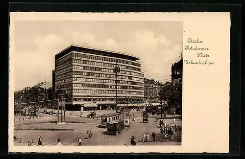 AK Berlin, Columbushaus, Potsdamer Platz