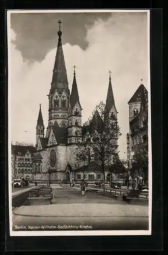 AK Berlin, Kaiser-Wilhelm-Gedächtniskirche