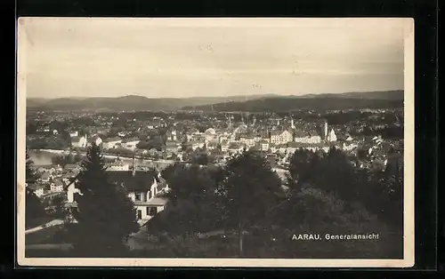 AK Aarau, Teilansicht vom Ort