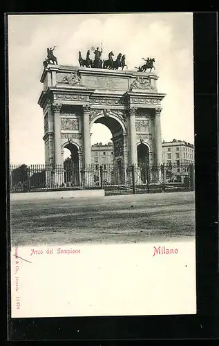AK Milano, Arco del Sempione