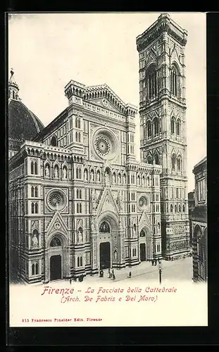 AK Firenze, La Facciata della Cattedrale